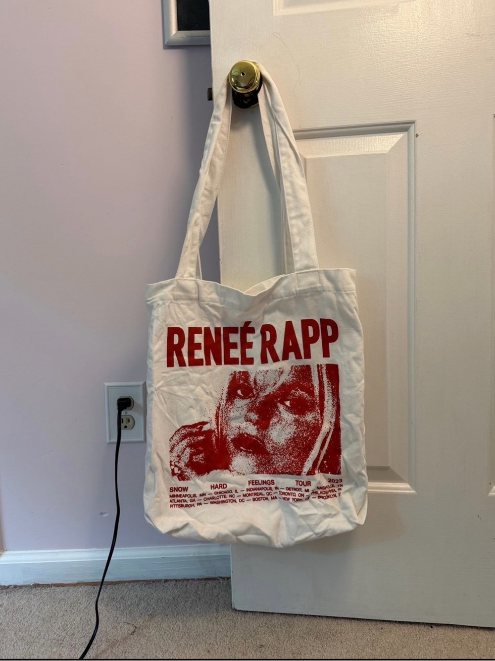 Reneé Rapp 2023 tour tote